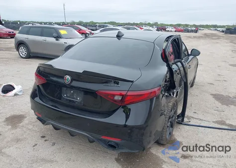 2020 Alfa Romeo Giulia Sport Rwd from USA, damaged, VIN ZARFAMAN9L7637186